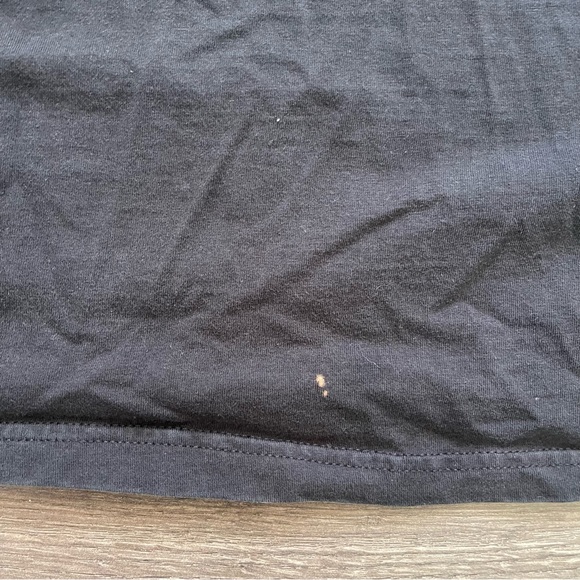 Smile Now Cry Later Faded Black Crop Boxy Tank Top Large Adult Unisex - Picture 3 of 11